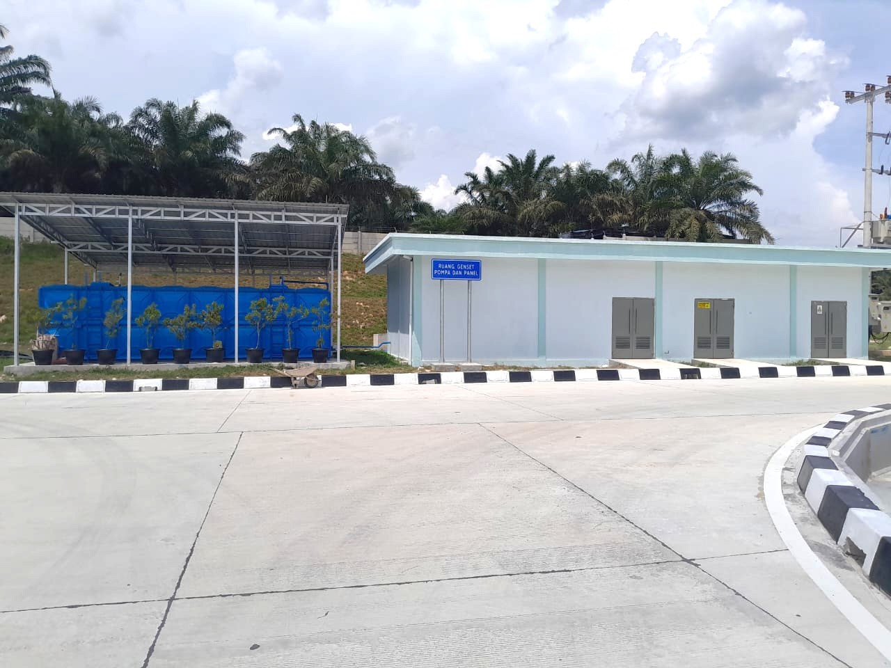 REST AREA 65B TOL TRANS SUMATERA RUAS PEKANBARU - DUMAI